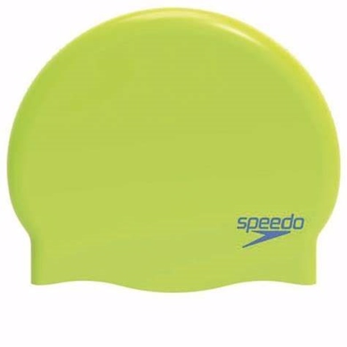 Speedo - Plain Moulded Silicone Cap Junior